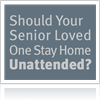 [ Infographic ] Should Your Senior Loved One Stay Home Unattended?